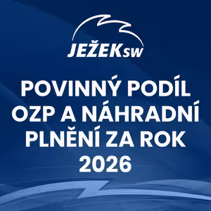 Povinný podíl OZP a náhradní plnění za rok 2026
