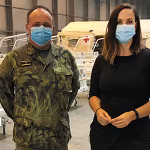 Generál Zoltán Bubeník, který má na povel nemocnici v Letňanech: O detailech projektu, výběru lékařů i covidu v rodině