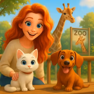 Olík a Mína - Výlet do Zoo