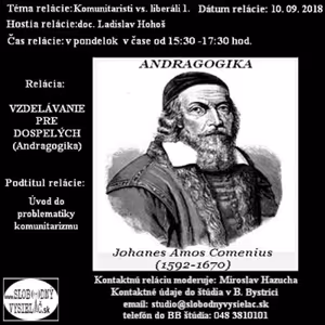 Vzdelávanie pre dospelých 113 - 2018-09-10 Komunitaristi vs. liberáli 1...