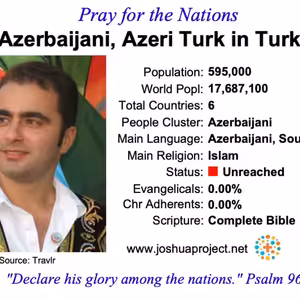 modlitby za NZES - Azerských Turkov v Turecku