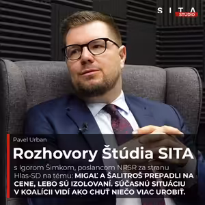 Igor Šimko, poslanec NRSR za stranu Hlas-SD | Štúdio SITA