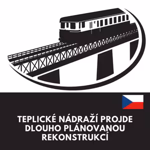 Teplické nádraží projde dlouho plánovanou rekonstrukcí