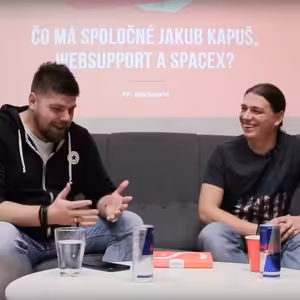 Čo má spoločné WebSupport a SpaceX? (Jakub Kapuš)
