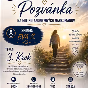 3. Krok (Streda spíker) Eva S. (SK) - 26. 8. 2026
