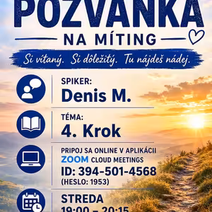 4. Krok (Streda spíker) - Denis M. - 3. 6. 2026