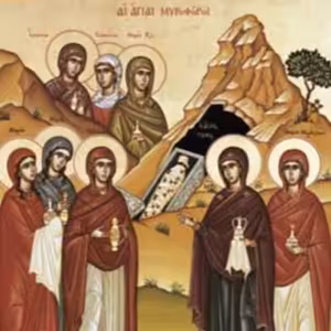 18.4.2021 Tretia nedeľa po Pasche – o myronosičkách (Náš prepodobný otec Ján, učeník svätého Gregora Dekapolitu)