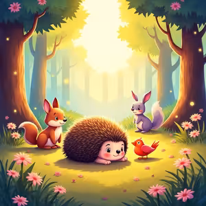 Špendlík nechce pusinku /Ježko Špendlík