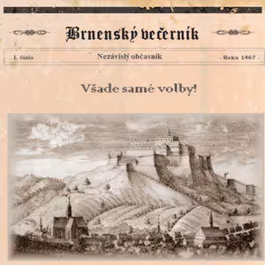 Brnensky Vecernik 1467-01: Vsade same volby