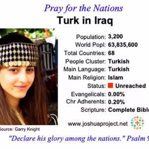 modlitby za NZES - Turci v Iraku