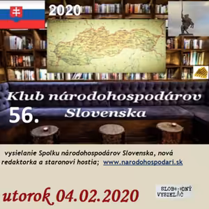 Klub národohospodárov Slovenska 56 - 2020-02-04