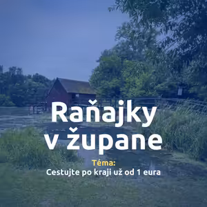 Cestujte po kraji už od 1 eura