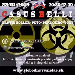 Casus belli 59 - 2019-01-23 - 5G hystéria - Brexit - zmluva FR/DE, Huawei etc...