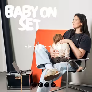 Baby on Set - Lucie Desmond