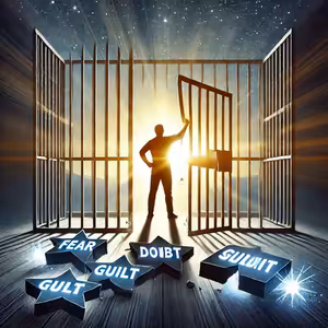 4 mříže vlastní klece, jež jsem přepiloval do svobody