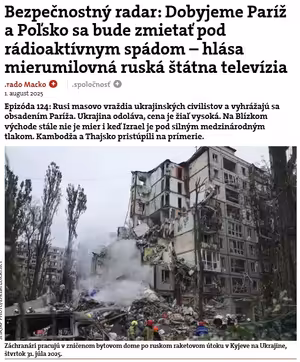 General Pavel Macko's Security Radar - episode 124