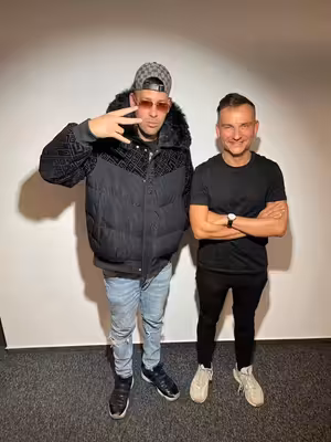 SPIN TALK - DOLLAR PRYNC - HOSTEM U ROMANA BLINKY VE SPIN TALKU NA RÁDIU SPIN