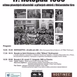 TAM-TAM SPECIAL #14: 35.výročí událostí 17. listopadu 1989 na Písecku