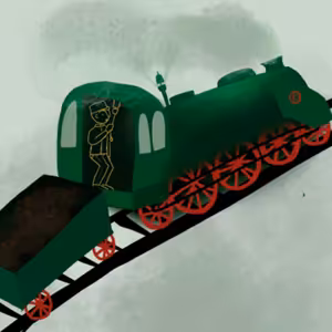 O Antonově velkém vlakovém závodu + relaxace laskavé maliny