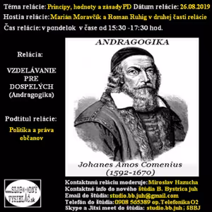 Vzdelávanie pre dospelých 159 - 2019-08-26 Princípy, hodnoty a zásady PD...