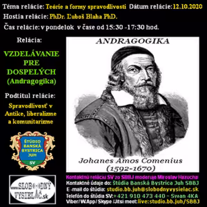 Vzdelávanie pre dospelých 218 - 2020-10-12 Teórie a formy spravodlivosti