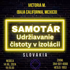 Victoria M. (Baja California, Mexico) Samotár Udržiavanie čistoty v izolácii