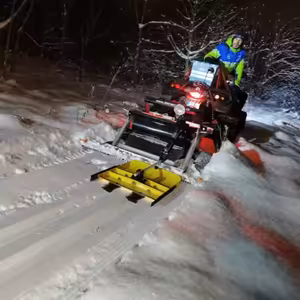 V Mostě vznikly běžkařské stopy