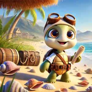 Želva a kouzelná mušle