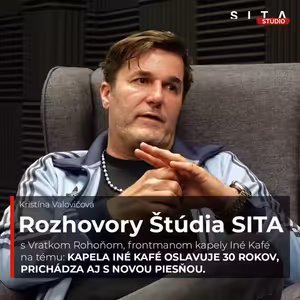 Vratko Rohoň, frontman kapely Iné Kafé | Štúdio SITA