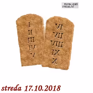 Cesta vzostupu 83 - 2018-10-17 Nepokradneš !