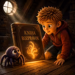 📕 Zaprášená kniha, ktorá bola portálom — Ferko a Kniha rozprávok #1