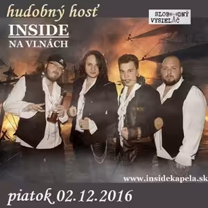 Hudobný hosť - 2016-12-02 s členmi skupiny Inside o albume "Na vlnách"