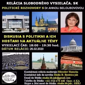Politické rozhovory 36 - 2020-02-25 Dr. Anna Belousovová