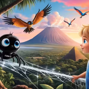 Dobrodružstvá Križiaka Ferka - Pavúčie tajomnstvá sveta čast.2 - Afrika