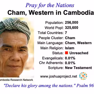 modlitby za NZES - Západní Chamovia v Kambodži
