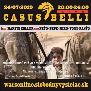 Casus belli 72 - 2019-07-25 Aktuálne udalosti - Irán - 50 výročie pristátia na mesiaci - detaily dron MQ9 REAPER