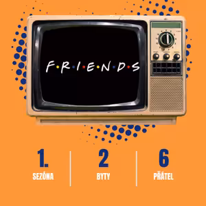 Polibek, lasagne a sešívačka - Přátelé (S01E11-17)