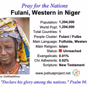 modlitby za NZES - Západní Fulani v Nigérii