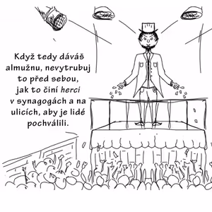 Vtipy v Bibli: Ježíš a odhalení herci (10)