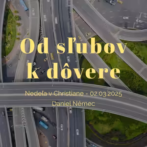 Od sľubov k dôvere - Daniel Němec