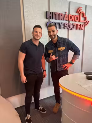 Danone podcast na téma Zdravý pohyb a výživa s Dominikem Vršanským a Jiřím Zábojníkem.