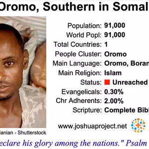 modlitby za NZES - Južni Oromo v Somálsku