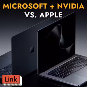 Microsoft a Nvidia opäť vyzývajú Apple, Surface Laptop Ultra má byť MacBookom Pro pre Windows