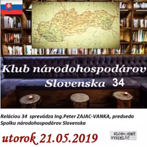 Klub národohospodárov Slovenska 34 - 2019-05-21