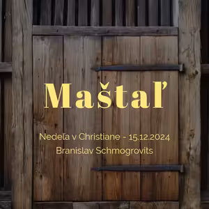 Maštaľ - Branislav Schmogrovits