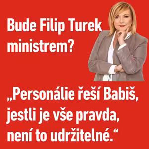 Schillerová: Pokud se obvinění proti Turku potvrdí, je to neudržitelné! Ale personálie řeší Babiš