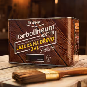 Ochrana dreva, šindľa s viac ako 60 ročnou tradíciou. Karbolineum extra 3v1