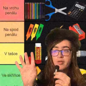 oficiální tierlist školních potřeb