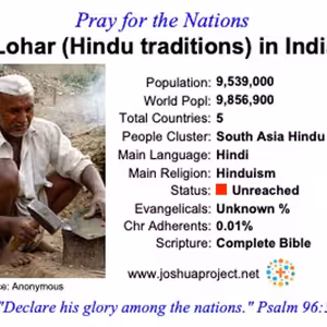 modlitby za NZES - Lohar v Indii