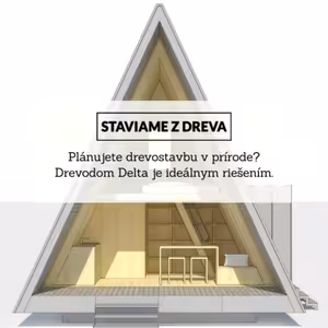 Prečo je víkendový drevodom Delta ideálnym riešením pobytu v prírode?